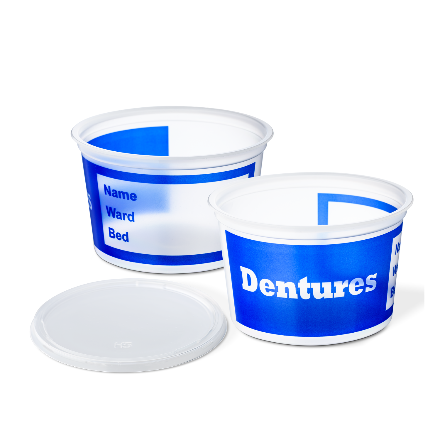 DENTURE CUP & LID