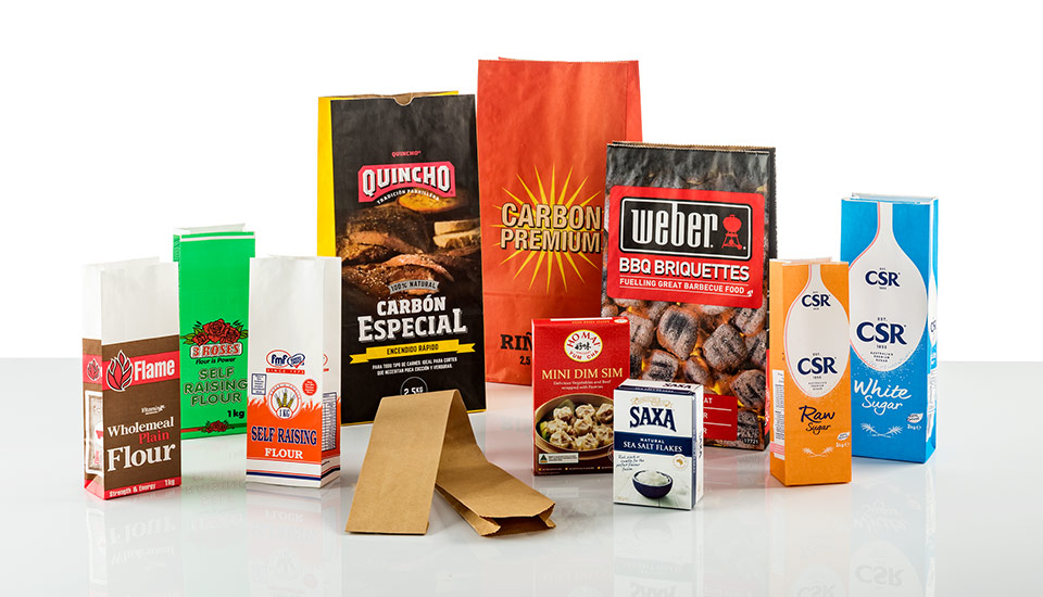 Image of products for the FMCG and industrial markets from Detpak