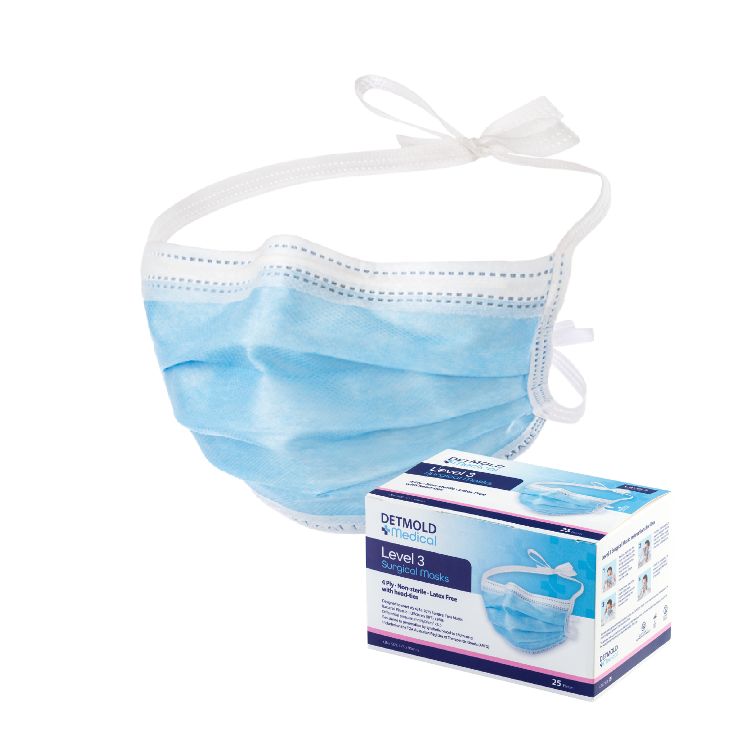 L3 Surgical Mask with Head Ties