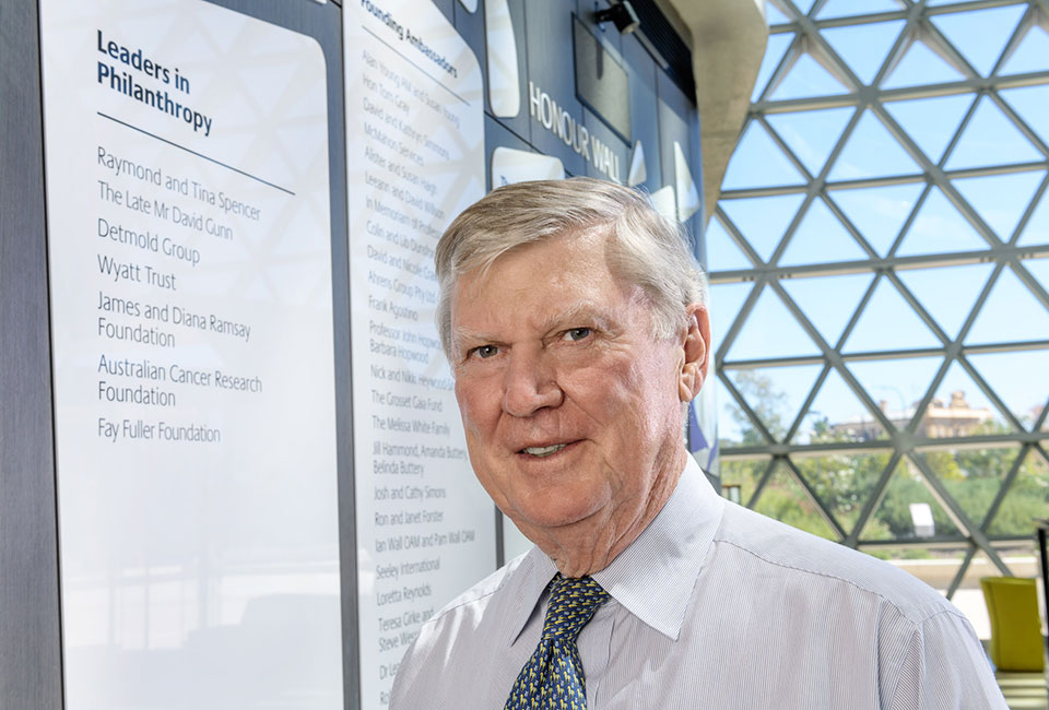 Detmold Group Chairman Rodney Detmold at SAHMRI